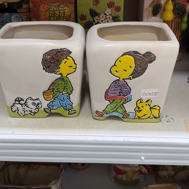 粗陶材质多肉花盆