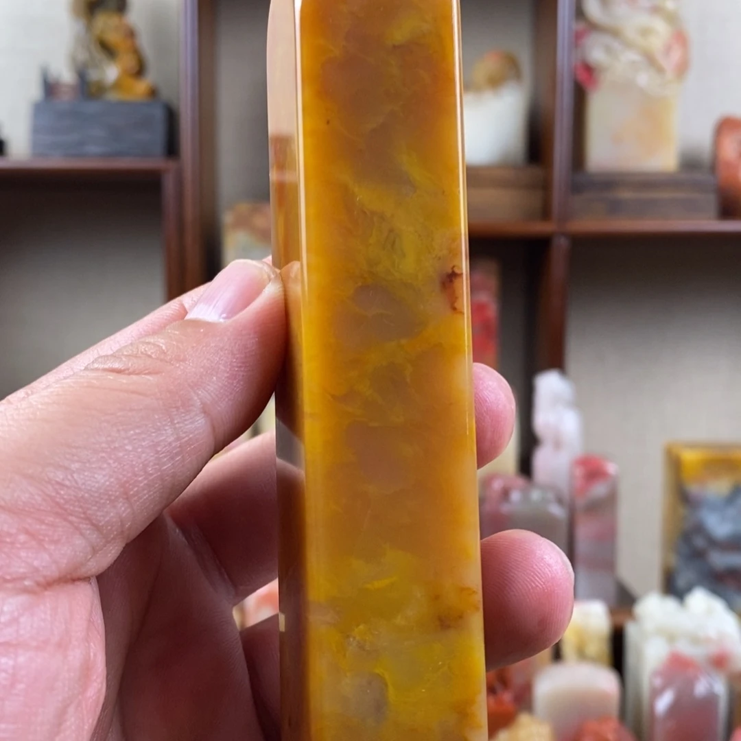 印石巴林石巴林石精品素章