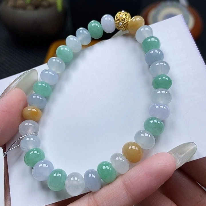 未镶嵌挂件翡翠珠链