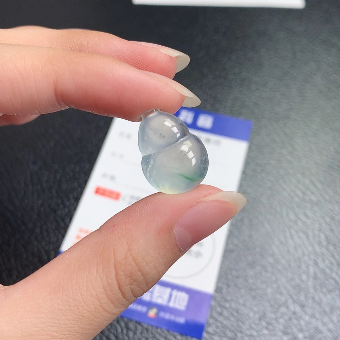 翡翠散珠缅甸天然A货翡翠冰种葫芦