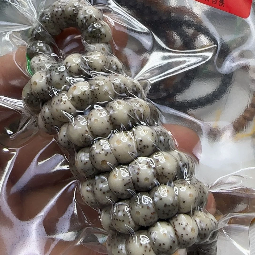 星月菩提手串121卡姿兰黑冰大眼睛星月菩提8-108蒜瓣大肠