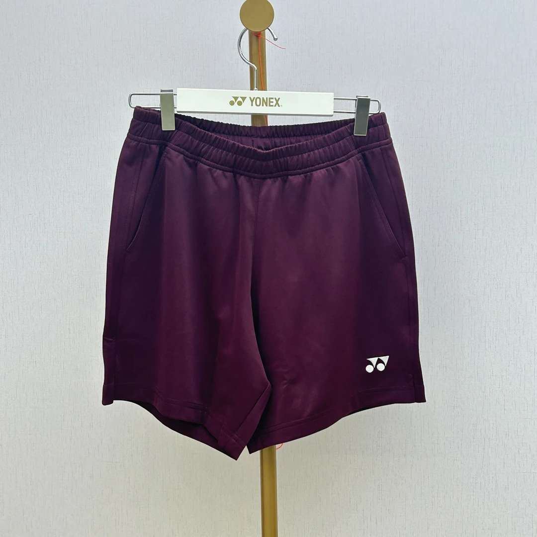 YONEX/尤尼克斯羽毛球服装25年女款短裤运动夏季新款紫色速干短裤