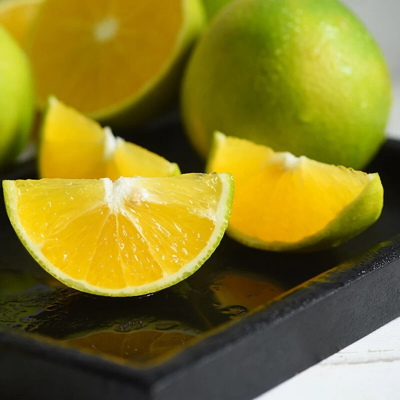 【自然搭档】云南哀牢山青皮冰糖橙4.5斤新鲜绿皮橙子柑橘当季水果