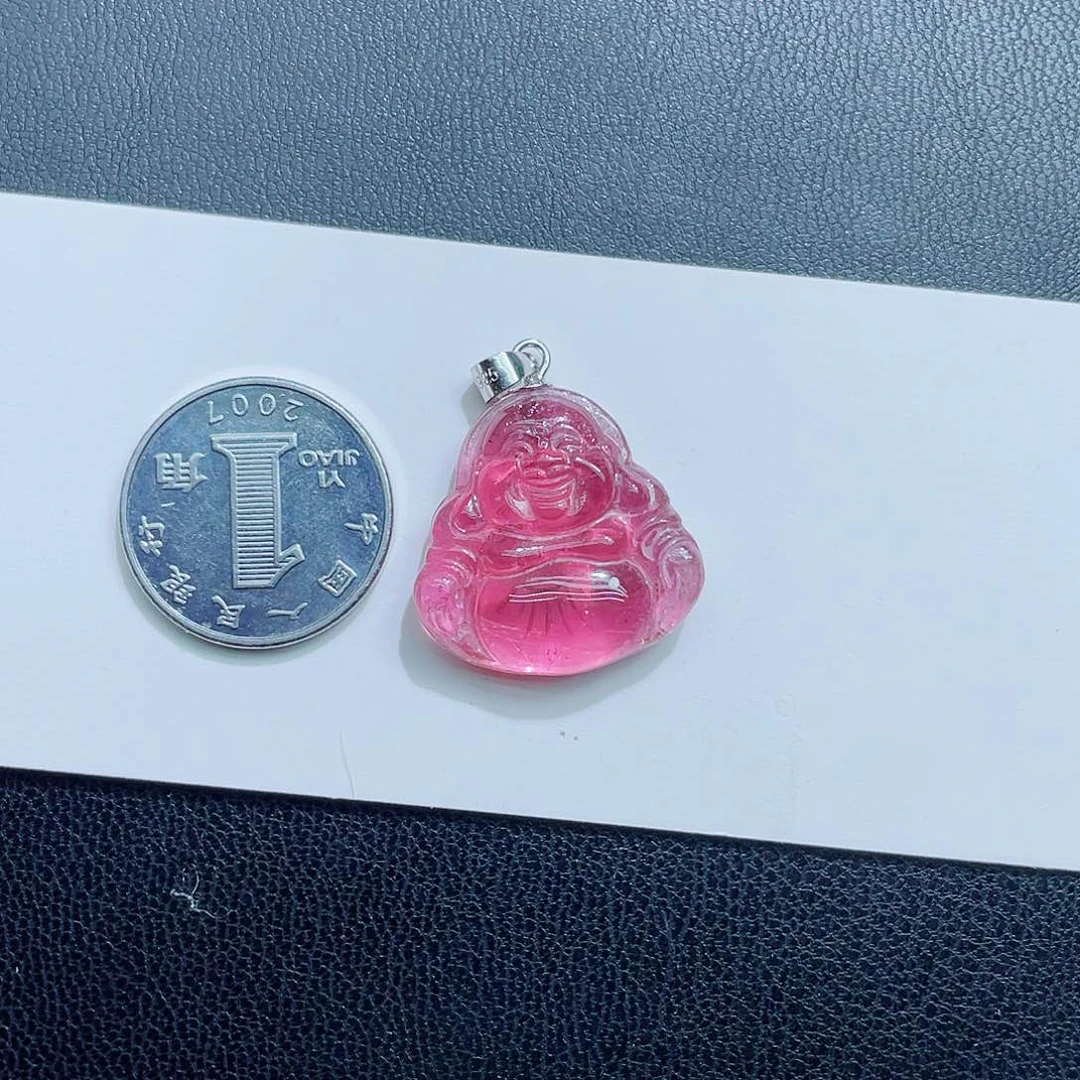 未镶嵌颈饰碧玺碧玺吊坠