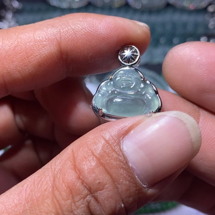 翡翠未镶嵌颈饰天然翡翠