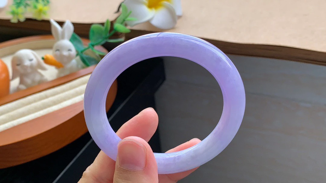 12.20批12054号手镯！52.5-9.9-9.5！梦幻仙女紫！紫若烟霞！