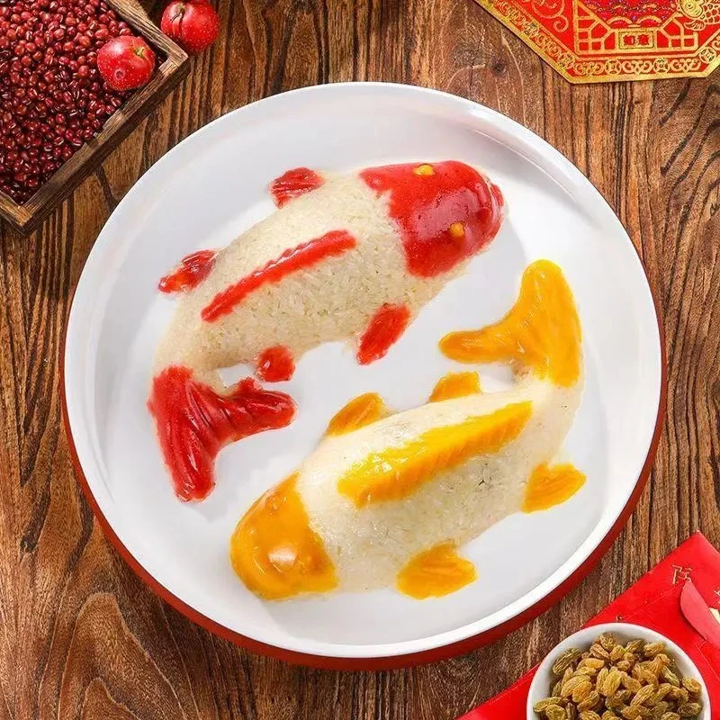 【到手2盒】年年有鱼八宝饭糯米饭鱼形年夜饭年年有余