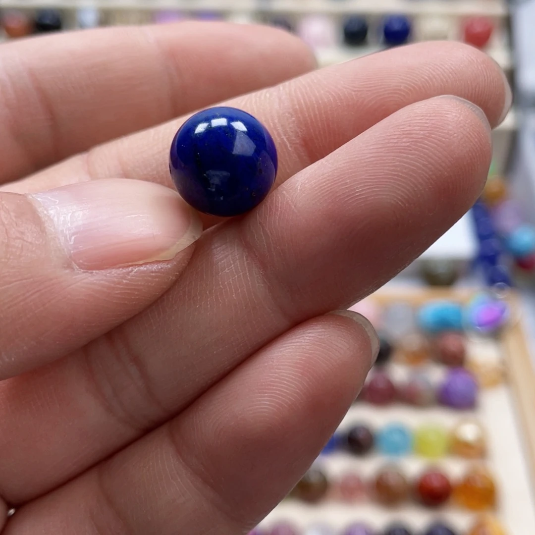 青金石12➕珠子未镶嵌巍