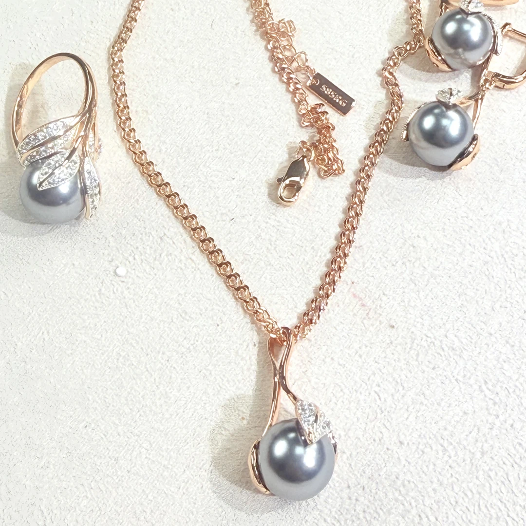 纯铜仿水晶项链 新款 روسىيە 585مەرۋايىت بىرتو