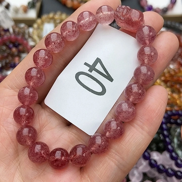 石英质玉手链未镶嵌手串