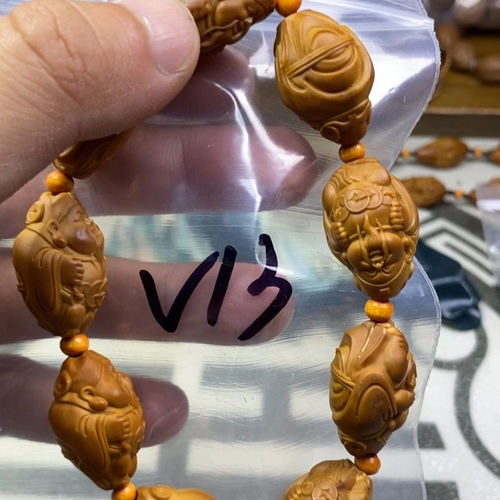 橄榄核手串/手链橄榄核雕工艺手串