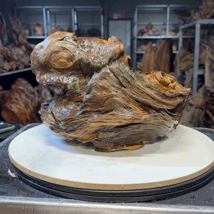 木鱼*飞王一刀琥珀木56