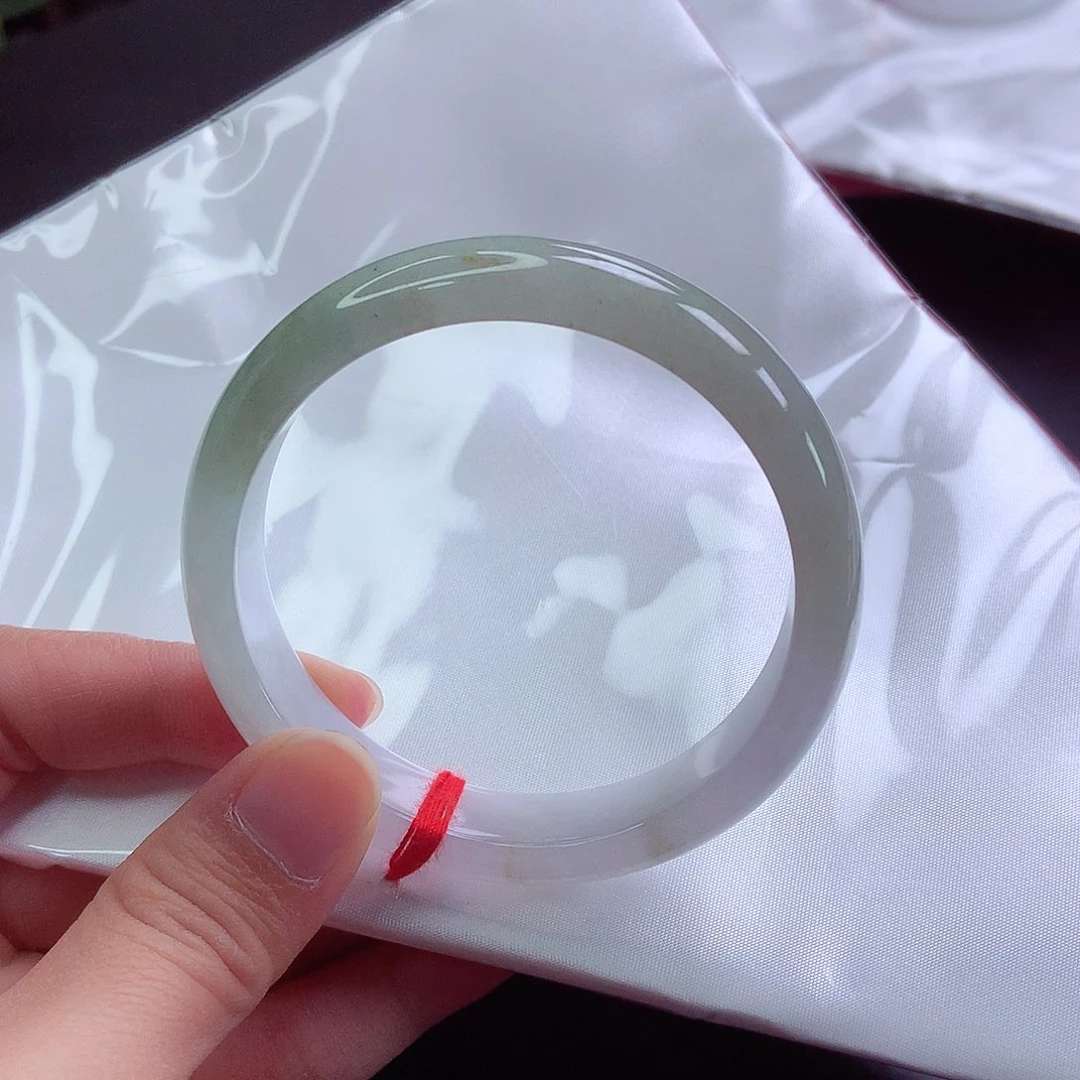 翡翠手镯未镶嵌58正圈