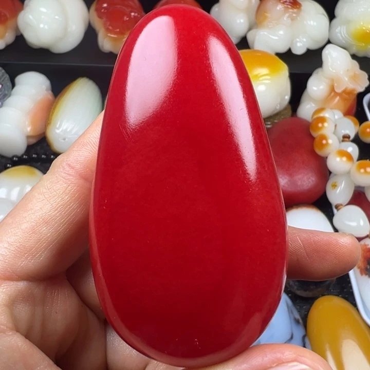 新疆戈壁五彩石金丝