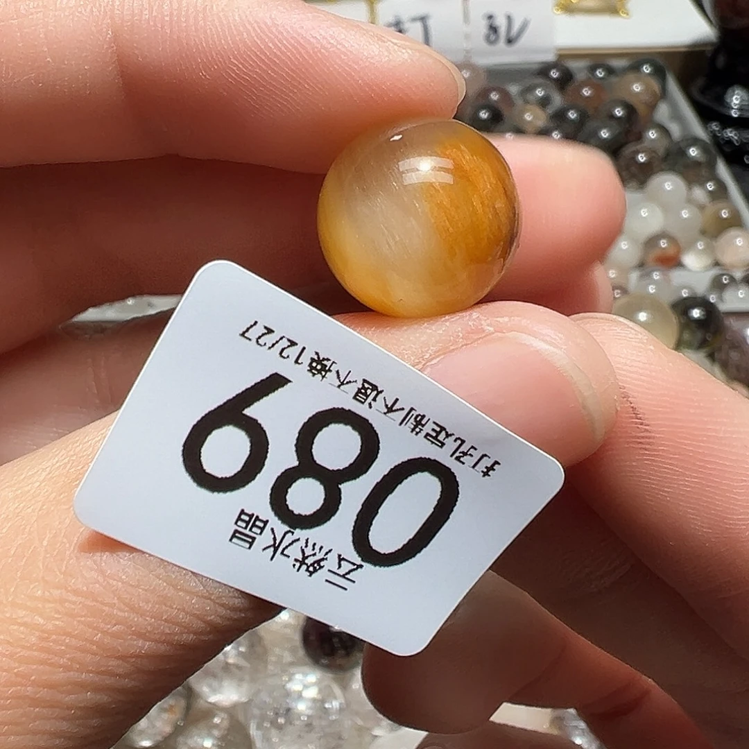 未镶嵌水晶珠宝半成品