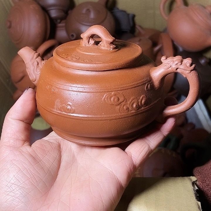 全工手工制作宜兴紫砂壶