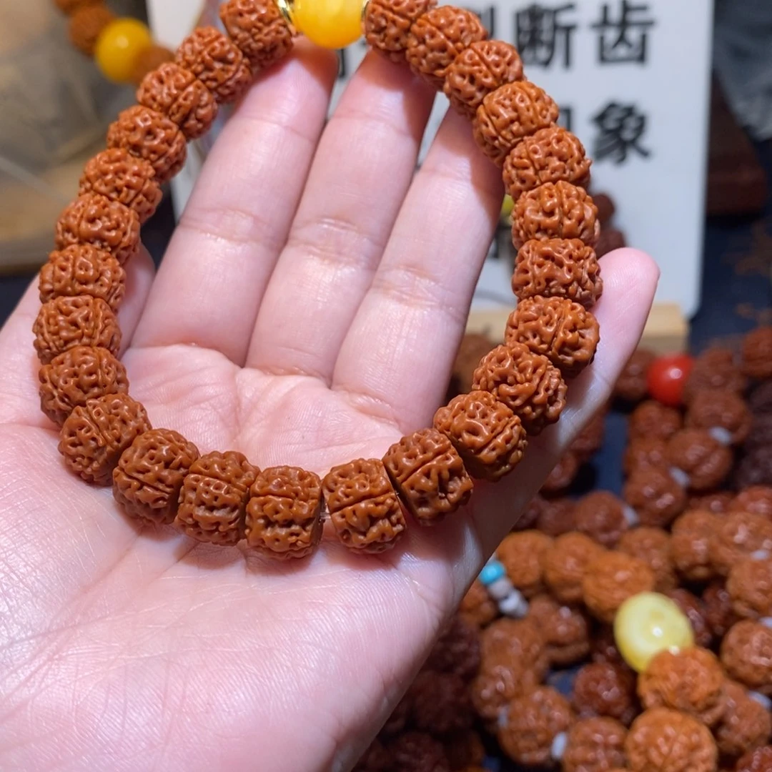 金刚菩提手串1314无尘老树王单圈配饰