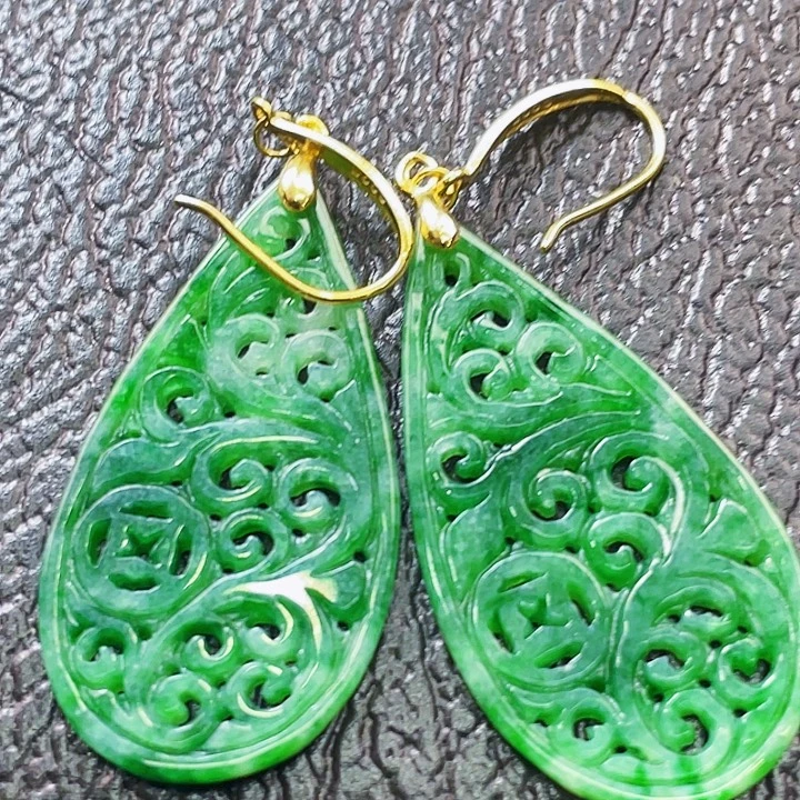 翡翠银S925镶嵌颈饰