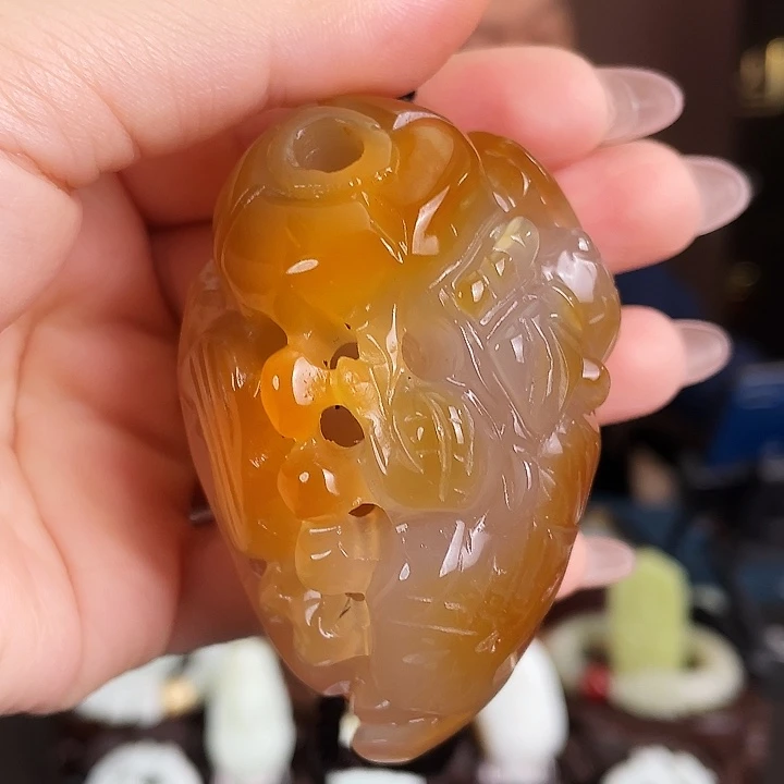 玛瑙/玉髓未镶嵌颈饰