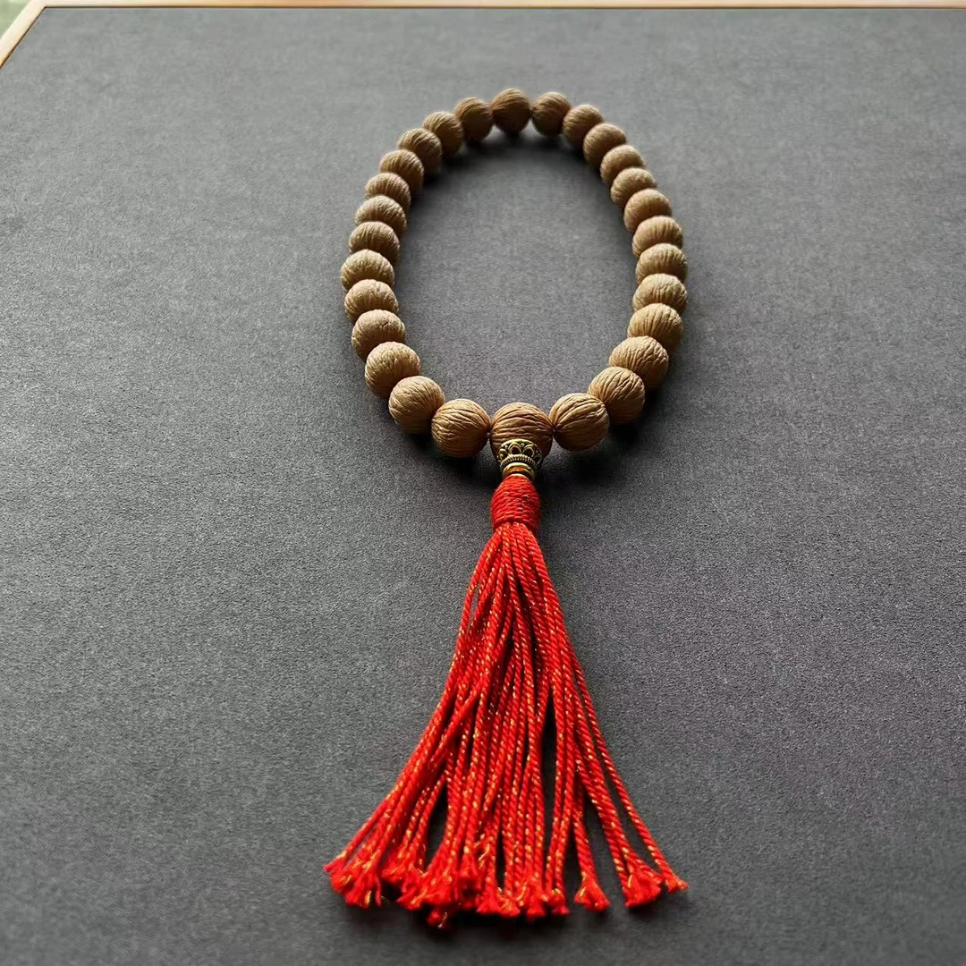 苹果王27颗籽猴头手持原皮原色沐兮出品精打底高品质正宗猴头手串