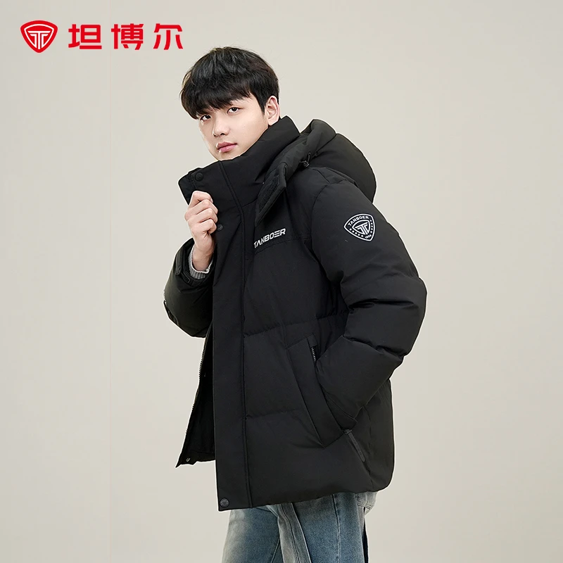 ¬坦博尔短款男款男装保暖羽绒服宽松外套运动秋冬季外套335
