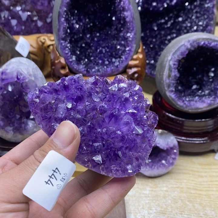 未镶嵌紫晶大型摆件（非配饰）