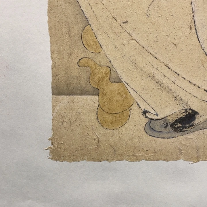 灰***狼国画原创设计设计图库