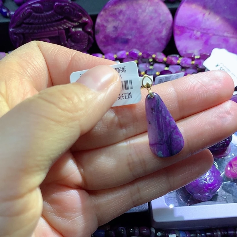 【闪购商品】苏纪石（舒俱来）18K金镶嵌吊坠