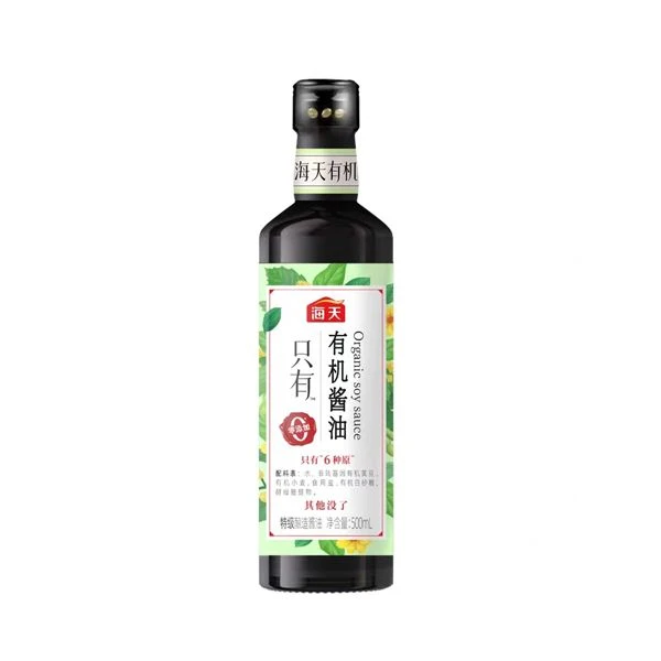 海天有机酱油500ml/瓶