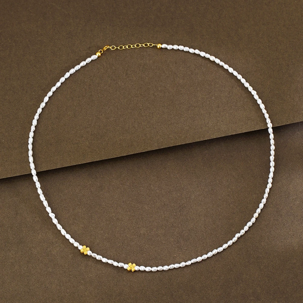 孤品银925珍珠项链（40+3）44193