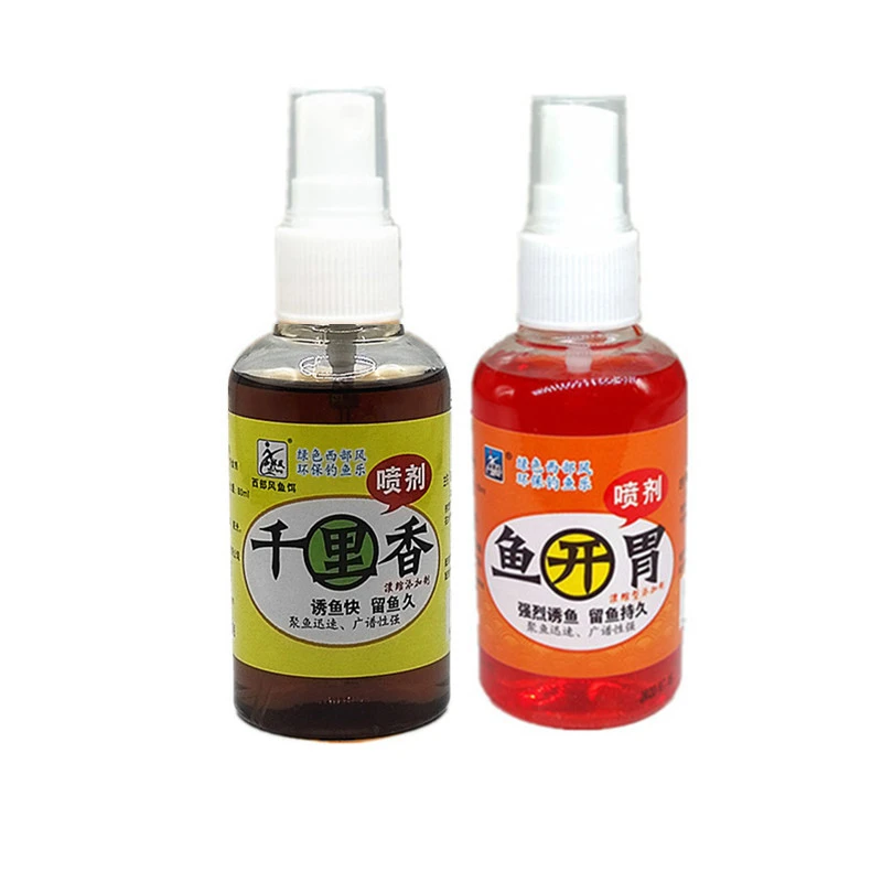 西部风 千里香鱼开胃喷剂80毫升鲫鱼鲤鱼草鱼添加剂钓鱼诱饵持久