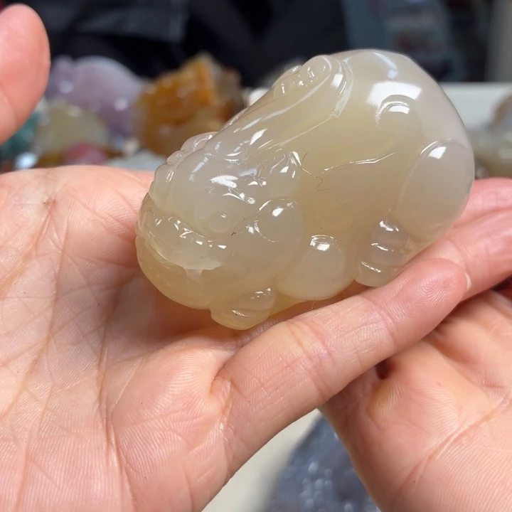 玛瑙/玉髓未镶嵌吊坠(不含链)