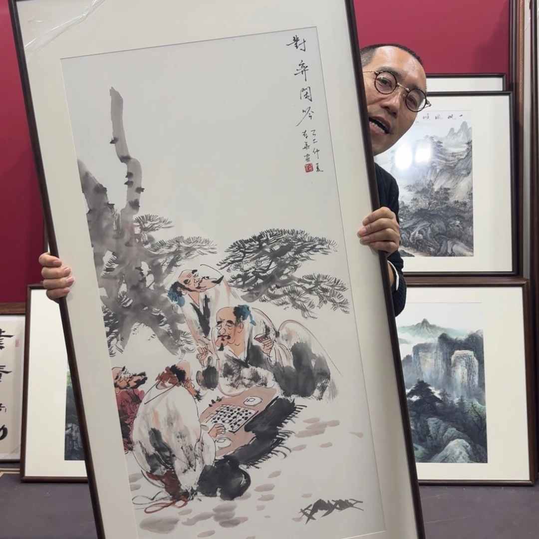 国画手绘作品120/60