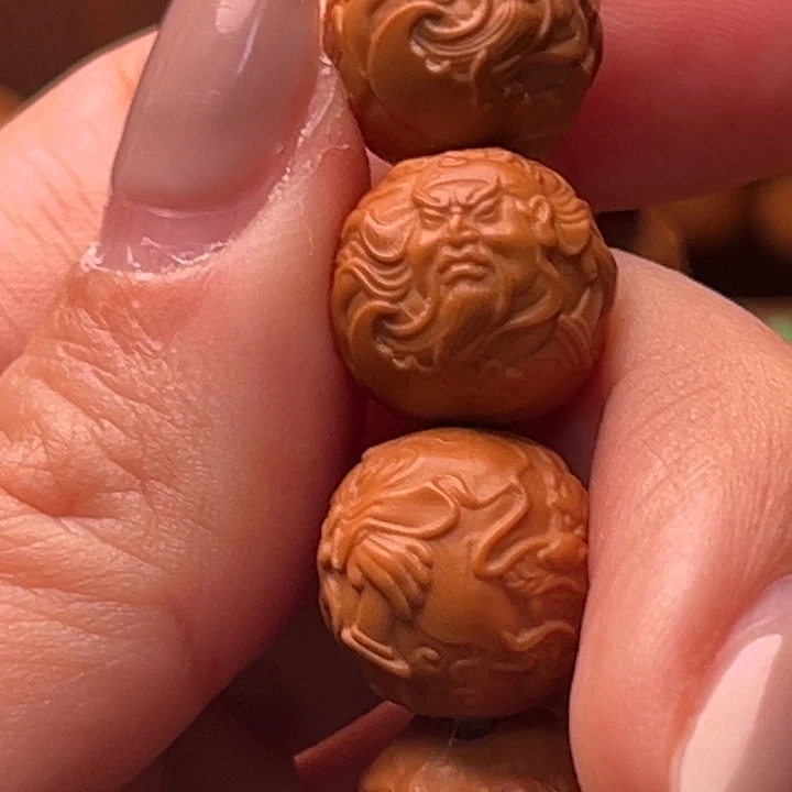 手串/手链核桃反油色差关公直播间那条