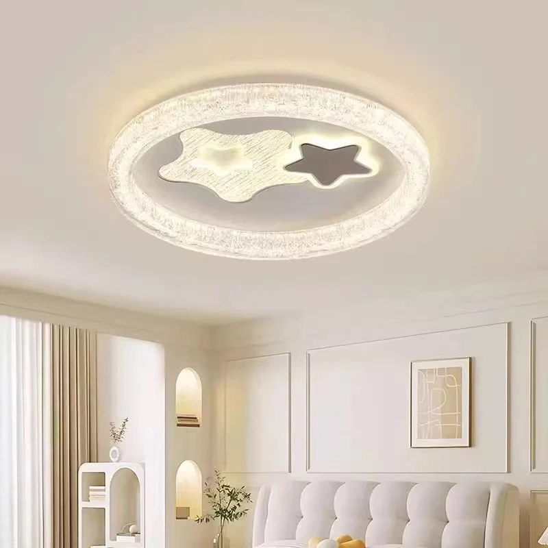 《东宝》2025新款水晶卧室灯现代简约大气豪华超亮高档卧室中山灯具