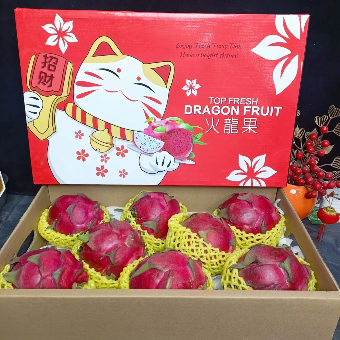 巨无霸红心火龙果礼盒(坏果包赔)