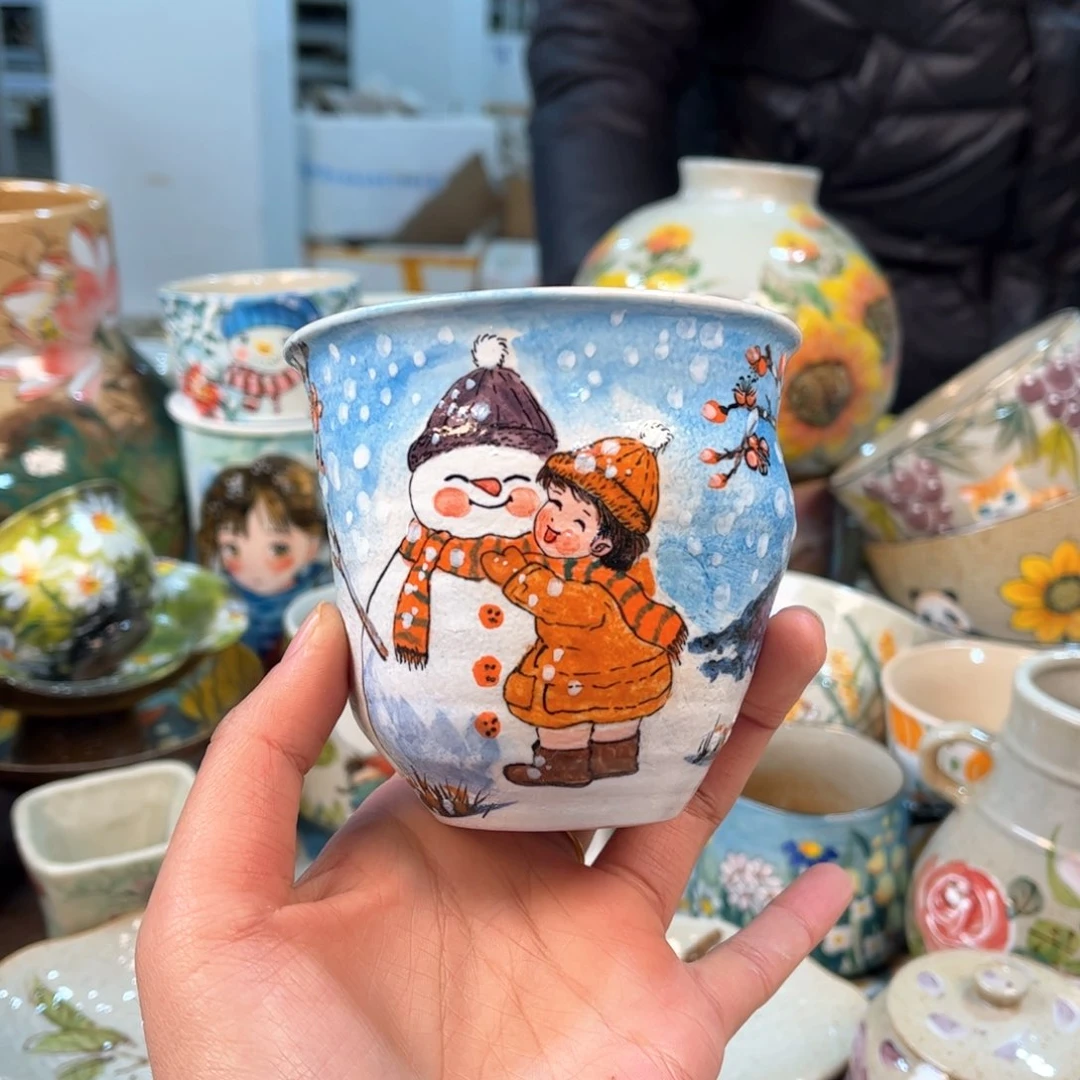 景德镇陶瓷手工杯