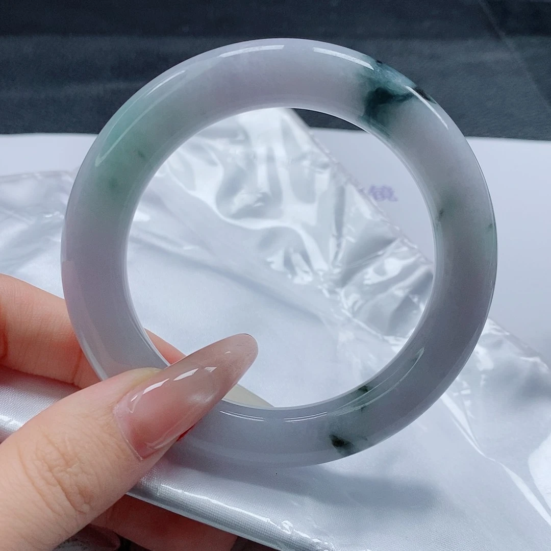 【闪购商品】未镶嵌手镯（圆镯）翡翠522号