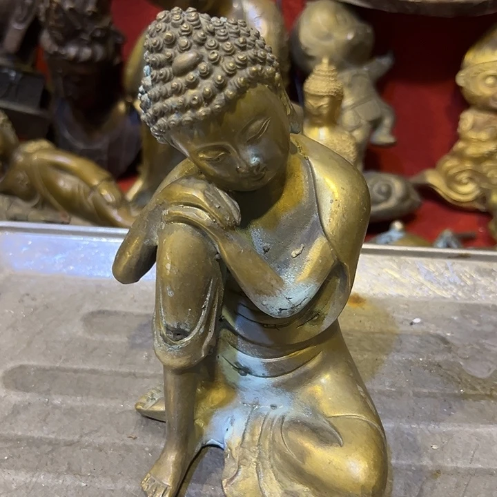 黄铜摆件，文房工艺品摆件