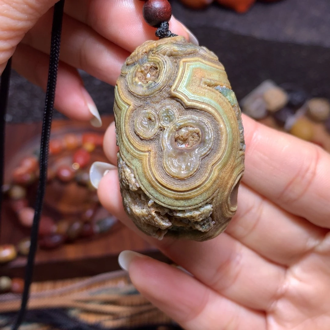 未镶嵌玛瑙/玉髓珠宝半成品