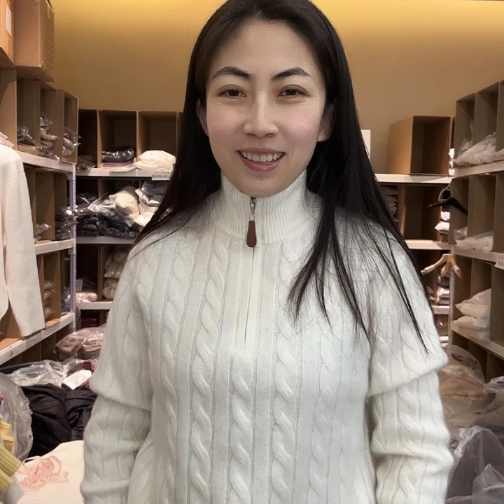 半高领麻花拉链白哈哈哈哈哈