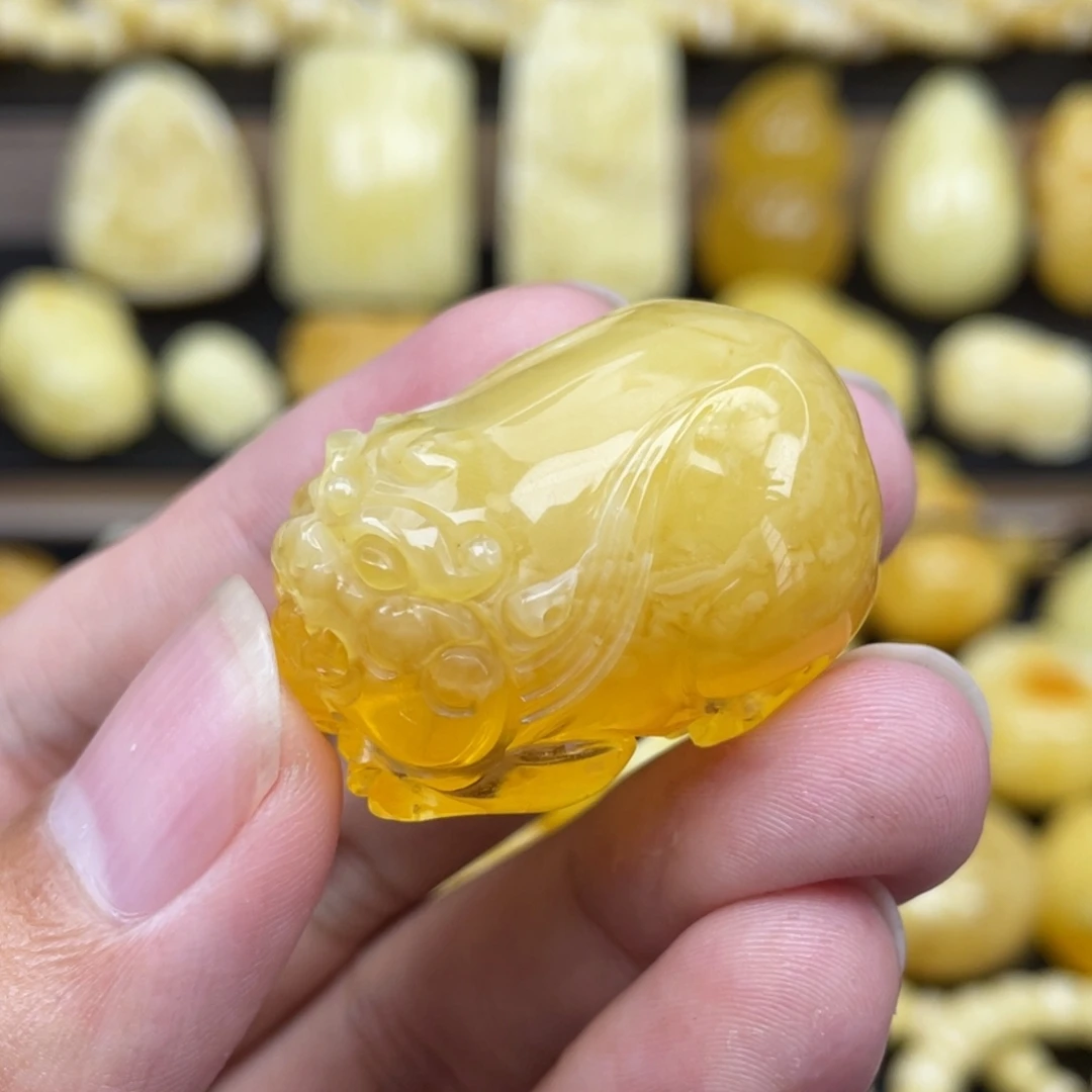 琥珀未镶嵌裸石琥珀蜜蜡