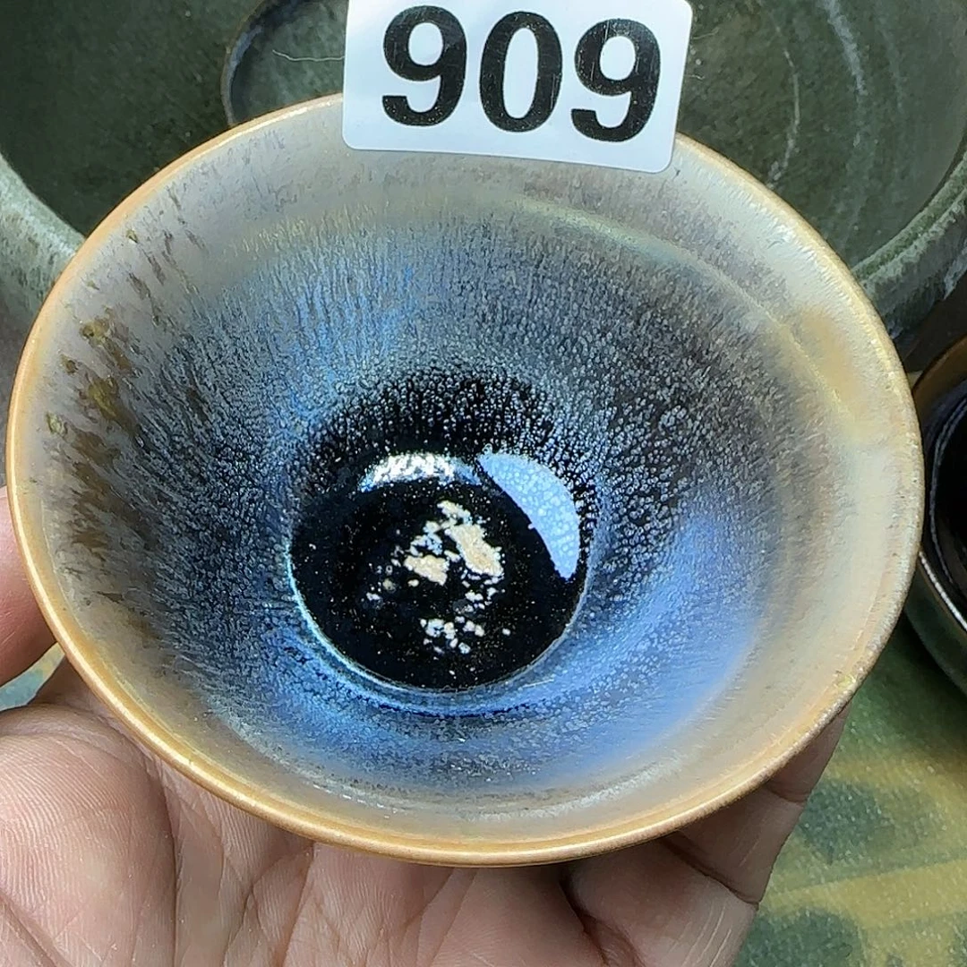 茶盏建盏杯主人杯龙窑柴烧