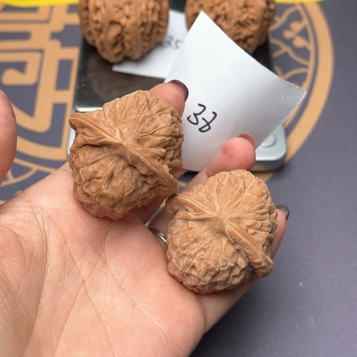 文玩核桃把件40南瓜墩 38号