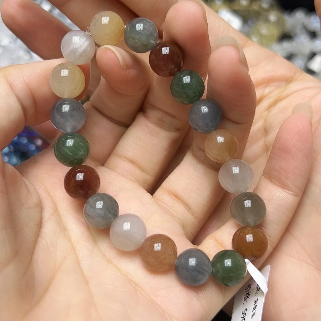 未镶嵌手链水晶多样性发一