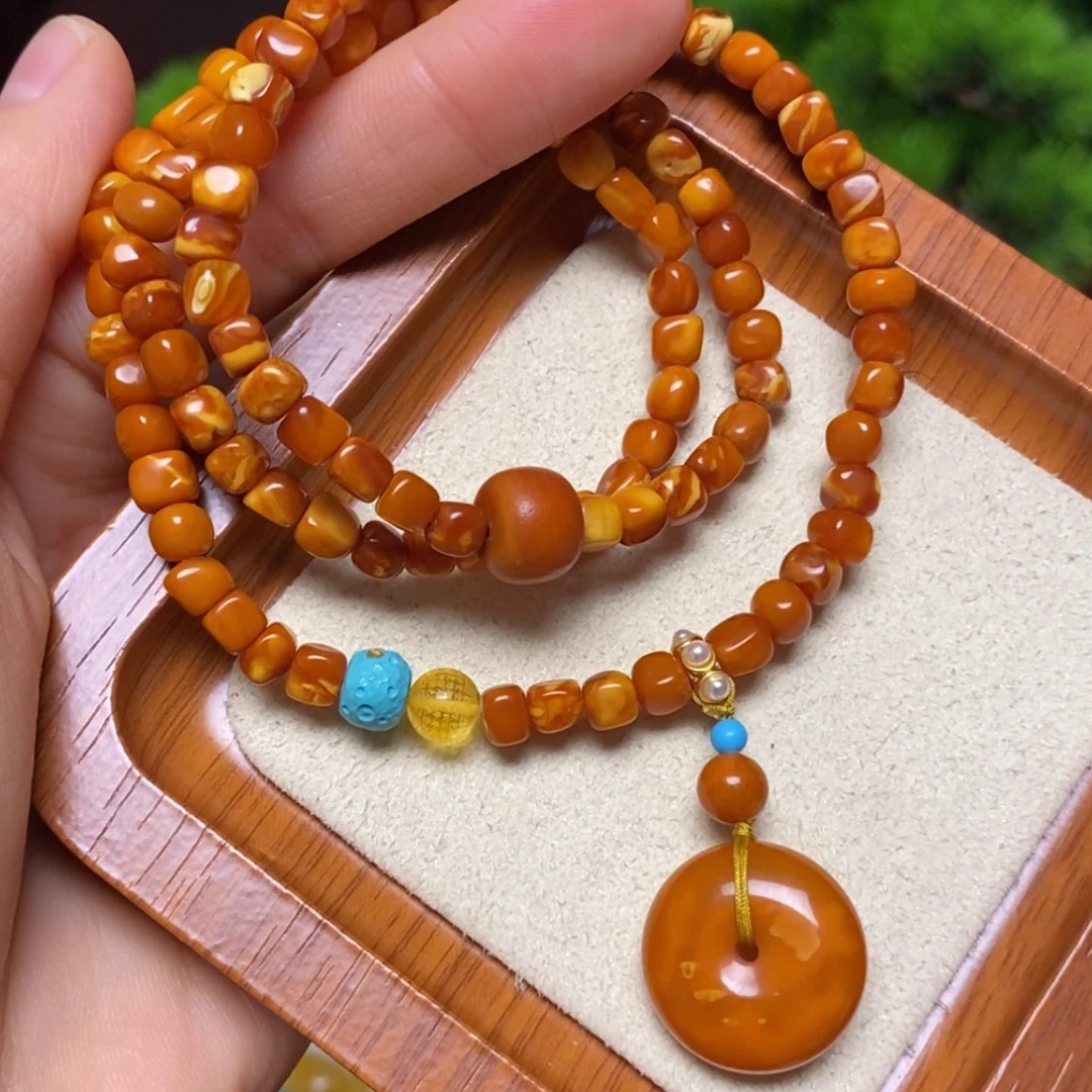 【闪购商品】未镶嵌蜜蜡手链手串