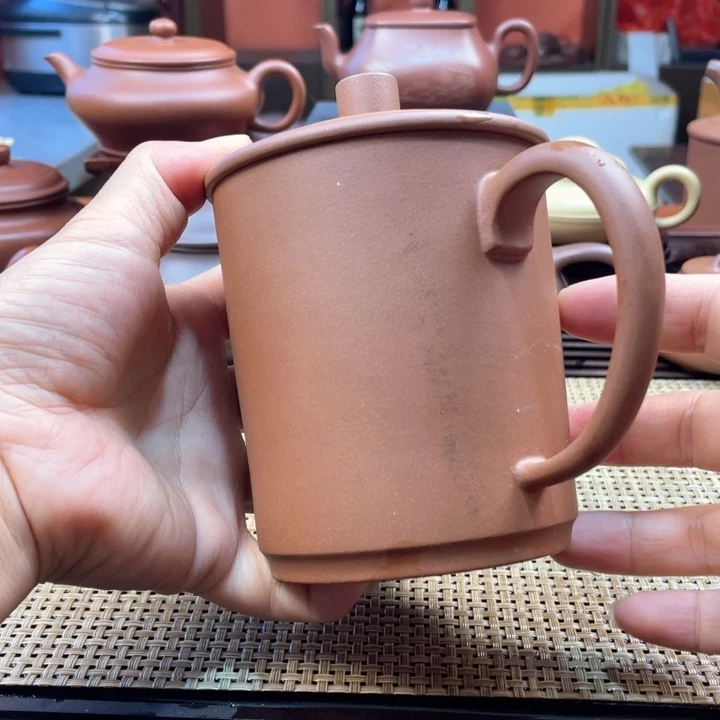 茶壶紫砂盖杯微瑕