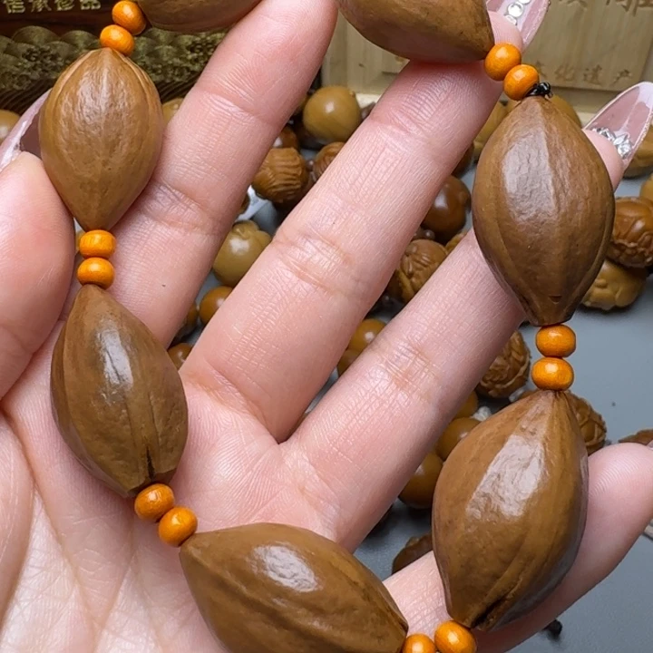 橄榄核手串/手链伊**击福利素珠