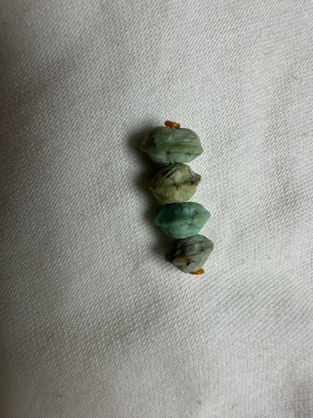 原矿绿松石百香籽