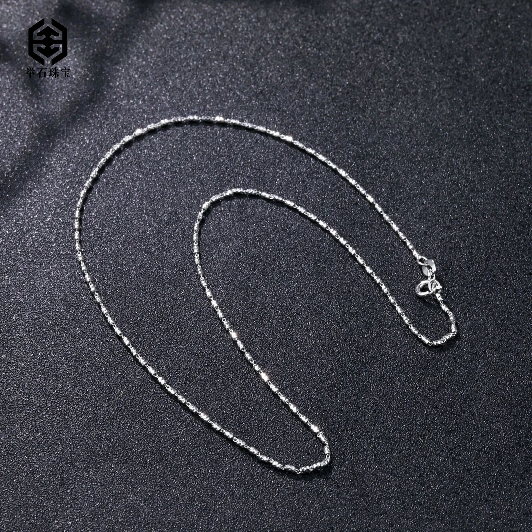 925银银制品 【举石珠宝】T0210-8888-0102个性项链（一件长约45cm）I